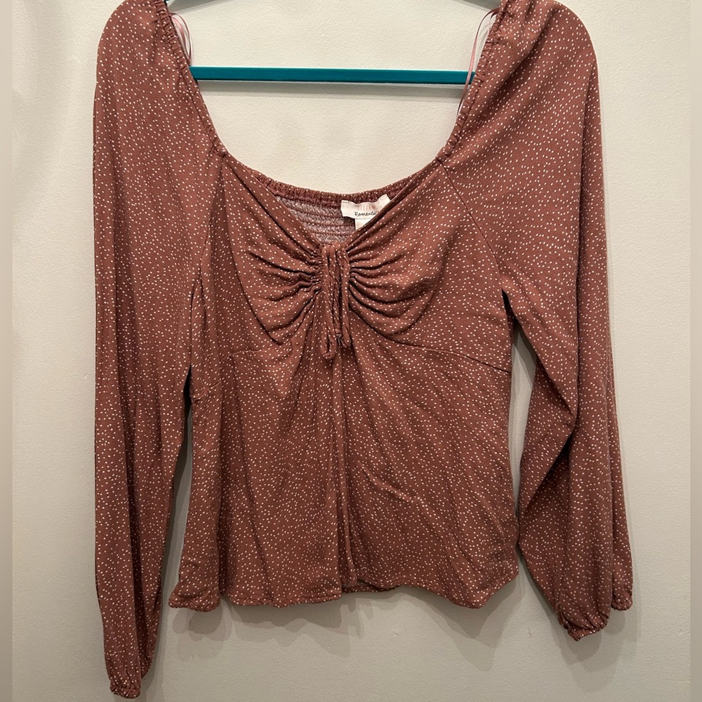 Dressy mauve shirt